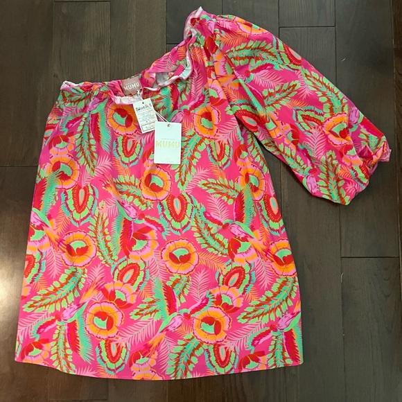 Show Me Your MuMu Pink Floral Dress - Picture 1 of 3